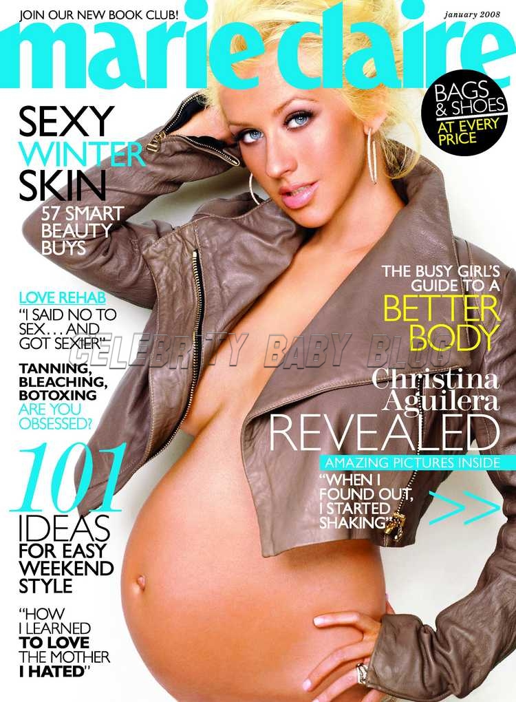 750px x 1020px - Update: Christina Aguilera poses for Marie Claire, talks ...