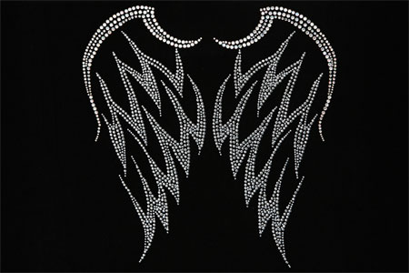 The prize includes a BLING Angel Wings MetroWrap valued at 129 for two 