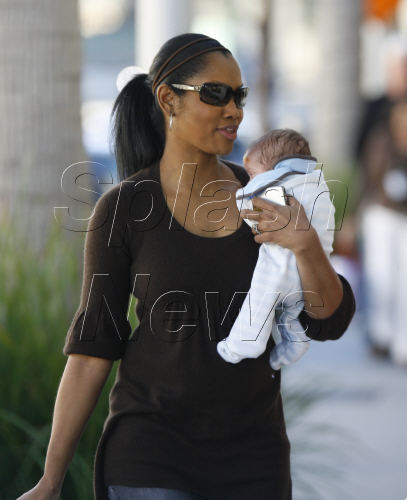 Garcelle and her nanny were photographed out with the boys last week take 