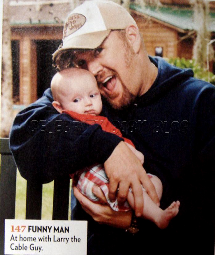 larry the cable guy and baby