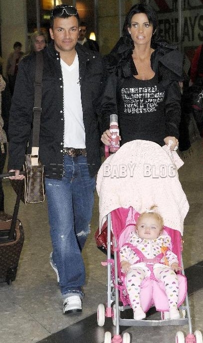 Katie Jordan Price and Andr spotted in airport with Princess