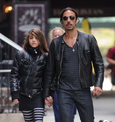  streets of New York City with his daughter Lourdes Maria Ciccone 11 