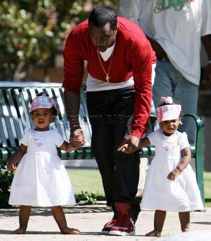 Sean 'Diddy' Combs and twin