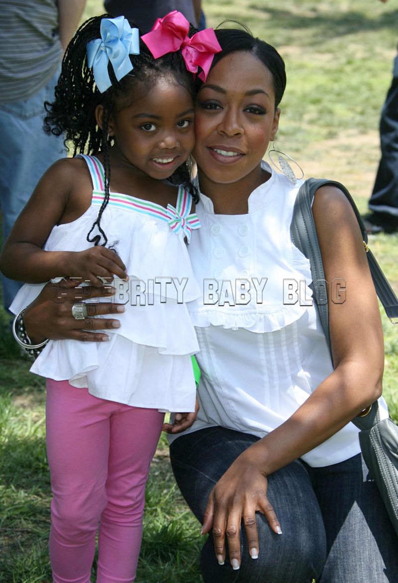 Tichina Arnold and Alijah attend Time for Heroes PEOPLE