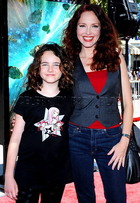 Actress Amy Yasbeck 45 and daughter Stella Dorothy 9attended the Journey