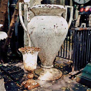 victorian garden urns