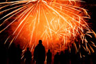 home fireworks display