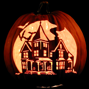 Gene Granata's 2008 carving of a friend's house