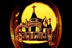Gene Granata carving entitled the Palace of Mystery