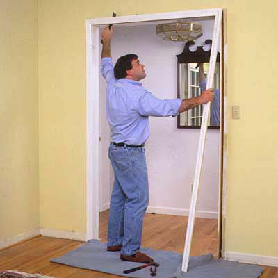 Cover the floor with a drop cloth