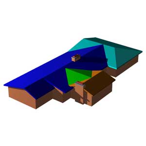 when one roof meets another