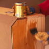 Paint, stain or varnish unfinished wood (if needed)