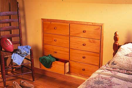 Knee Wall Storage