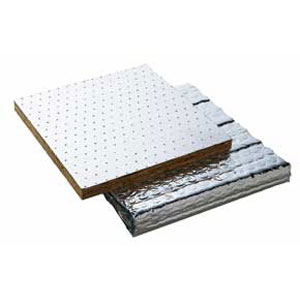 radiant barriers reflect thermal radiation
