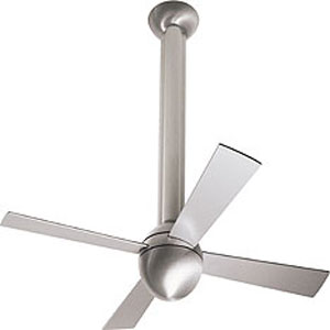 Ceiling Fan with blades connected directly to the motor
