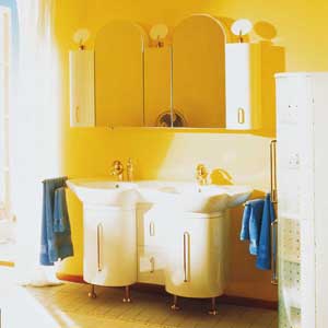 single slab vitreous china, Giamo double sink, Duravit