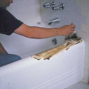 Appling coat of Hydrofluric acid