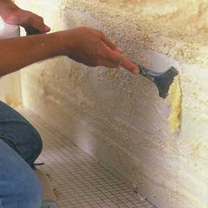 Stripping the old Tub coating