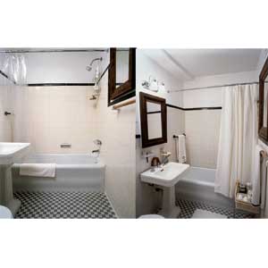 before and after tub tiles