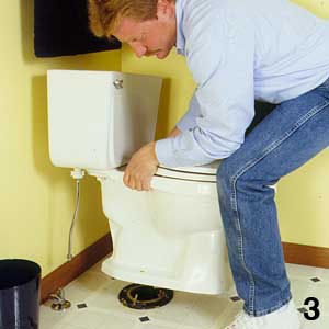 leaky toilet repair, step-by-step