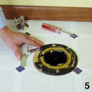 leaky toilet repair, step-by-step