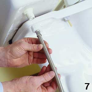 leaky toilet repair, step-by-step