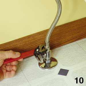 leaky toilet repair, step-by-step