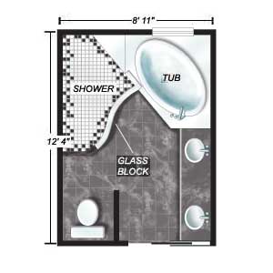 Bathroom Floor Plans