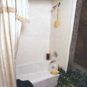 solid surfaced tub
