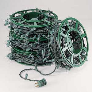 Cord Rolls for Christmas Lights