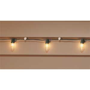 Holiday Lights on Siding Hooks