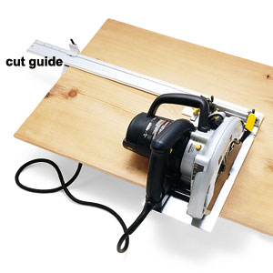 THE Accu-Rip saw guide from Craftsman helps you make straight rip cuts