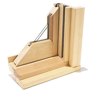 solid wood frame
