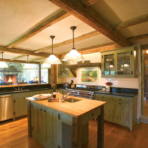 Carlisle barn kitchen