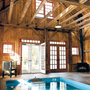 interior barn, pool, Carlisle