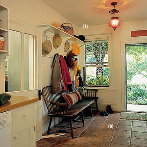 mudroom laundry room design