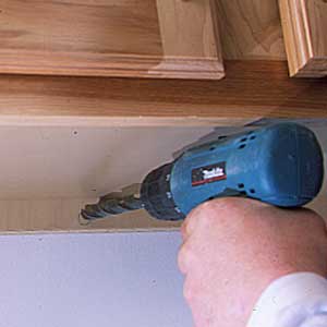 drill a hole