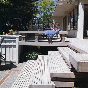 pigmented deck