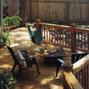 Finished deck