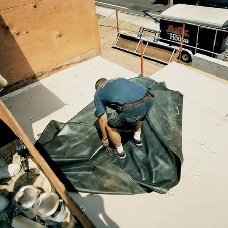 dry fitting roofing