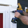 Install storm door
