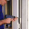 Install door and lockset
