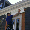 Install the crosshead pediment