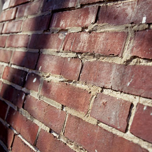 a brick wall