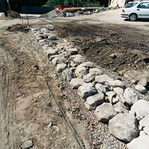 genesis of a stone wall