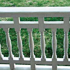 porch rail