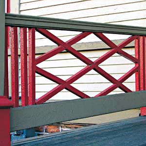 porch rail