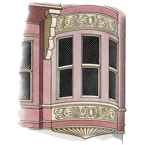bow window illustration