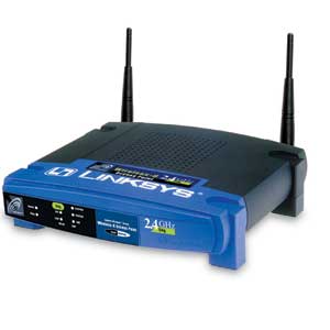 Hardware Options, Linksys Wireless Modem