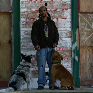 Kelvin Hewitt in front of his Italianate cottage